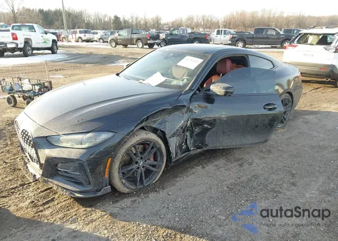 2024 BMW 430I xDrive z USA, uszkodzony, nr VIN WBA73AP02RCP48372